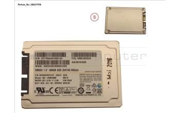 Fujitsu SSD SATA 6G 480GB MIX-USE 1.8\' N H-P EP pour Fujitsu Primergy BX2580 M2