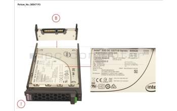 Fujitsu SSD SATA 6G 400GB WRITE-INT. 2.5\' H-P EP pour Fujitsu Primergy RX1330 M2