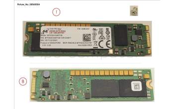 Fujitsu SSD SATA 6G 240GB M.2 N H-P FOR VMWARE pour Fujitsu Primergy RX4770 M6