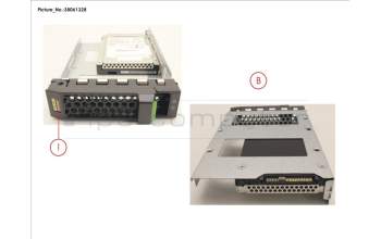 Fujitsu SSD SAS 12G 400GB WRITE-INT. 3.5\' H-P EP pour Fujitsu Primergy RX2540 M4