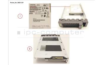Fujitsu SSD SAS 12G 800GB WRITE-INT. 3.5\' H-P EP pour Fujitsu Primergy TX255 M5