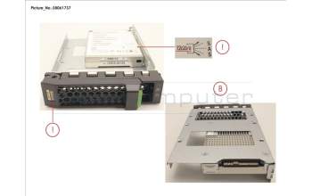 Fujitsu SSD SAS 12G 800GB MIXED-USE 3.5\' H-P EP pour Fujitsu Primergy RX2540 M4