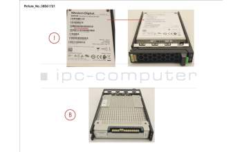 Fujitsu SSD SAS 12G 400GB MIXED-USE 2.5\' H-P EP pour Fujitsu Primergy CX2570 M5