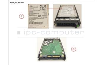 Fujitsu HD SAS 12G 600GB 15K HOT PL 2.5\" EP pour Fujitsu Primergy RX4770 M4