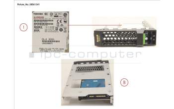 Fujitsu HD SAS 12G 1.8TB 10K 512E HOT PL 3.5\' EP pour Fujitsu Primergy RX1330 M4