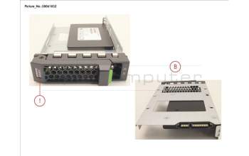 Fujitsu SSD SATA 6G 240GB MIXED-USE 3.5\" H-P EP pour Fujitsu Primergy RX2540 M4