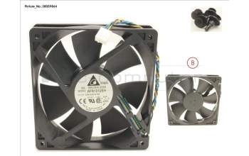 Fujitsu S26361-K1507-R101 FAN KIT (DELTA) FOR CELSIUS M770