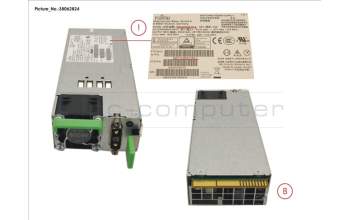 Fujitsu S26413-F624-E10 MODULAR PSU DC -48V 800W PLATINUM HP