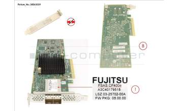 Fujitsu PSAS CP400E FH/LP pour Fujitsu Primergy RX4770 M3