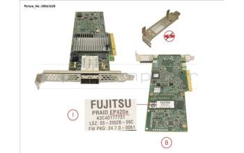 Fujitsu PRAID EP420E FH/LP pour Fujitsu Primergy RX2530 M2