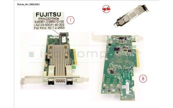 Fujitsu PRAID EP540E FH/LP pour Fujitsu PrimeQuest 3800E2