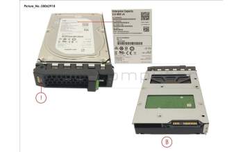 Fujitsu HD SAS 12G 1TB 7.2K HOT PL 3.5\' BC pour Fujitsu Primergy RX2540 M4