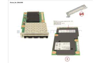Fujitsu PLAN EM 4X 10GB SFP+ OCP INTERFACE INTEL pour Fujitsu Primergy CX2570 M5