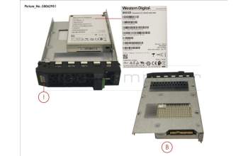Fujitsu SSD SAS 12G 800GB MIXED-USE 3.5\' H-P EP pour Fujitsu Primergy RX2530 M5