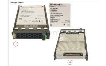 Fujitsu SSD SAS 12G 480GB READ-INT. 2.5\' H-P EP pour Fujitsu Primergy CX2570 M5