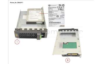 Fujitsu HD SAS 12G 600GB 15K HOT PL 3.5\' EP pour Fujitsu Primergy RX2530 M5