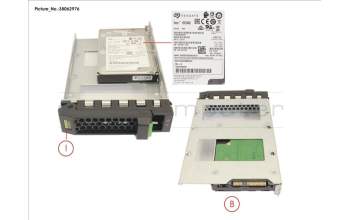 Fujitsu HD SAS 12G 600GB 10K 512N HOT PL 3.5\' EP pour Fujitsu Primergy RX2540 M5