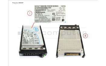 Fujitsu SSD PCIE3 1TB READ-INT. 2.5\' H-P EP pour Fujitsu Primergy RX2530 M4