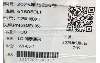 Lenovo S948E31056 WT712501083011+proactive largebracket WI