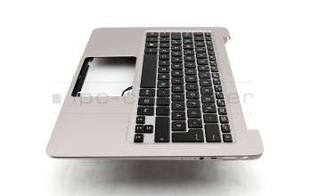 SG-81410-2DA original Asus clavier incl. topcase DE (allemand) noir/argent