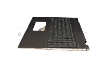 SG-90500-XDA original HP clavier incl. topcase DE (allemand) anthracite/gris avec rétro-éclairage