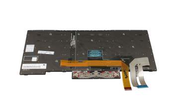 SG-90750-2DA original LiteOn clavier DE (allemand) noir/noir avec rétro-éclairage et mouse stick