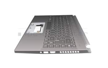 SG04P_P10E3L original Acer clavier incl. topcase DE (allemand) gris/gris avec rétro-éclairage