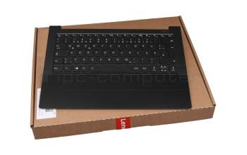 SLH1 010 0A 01CE original Lenovo clavier incl. topcase DE (allemand) noir/noir avec rétro-éclairage