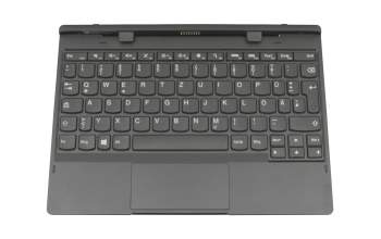 SM10Q93457 original Lenovo clavier incl. topcase DE (allemand) noir/noir