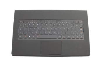 SN20F66295 original Lenovo clavier incl. topcase DE (allemand) noir/noir avec rétro-éclairage