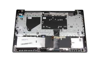 SN20W65272 original Lenovo clavier incl. topcase DE (allemand) gris/gris avec rétro-éclairage (Port de chargement USB-C)