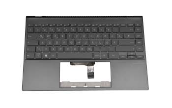 SN3591BL original LiteOn clavier incl. topcase DE (allemand) gris/noir