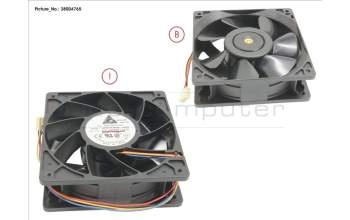 Fujitsu SNP:A3C40089133 FAN DC PWM 120X38 W.GUARD