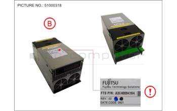 Fujitsu SNP:A3C40094164 REAR FAN MODULE UNIT