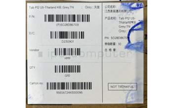 Lenovo SO28D86709 Spruce US-Thailand KB;Gray;TN
