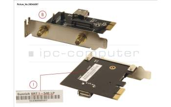 Fujitsu PCI-E M.2 BOARD (W. LP BRACKET) pour Fujitsu Esprimo D556