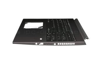 SV5P_A80BWL original Sunrex clavier incl. topcase DE (allemand) noir/noir avec rétro-éclairage