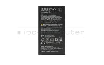 Segway Ninebot eKickScooter Max G30LD original Chargeur 71 watts EU wallplug arrondie