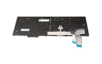 T054L3 Clavier CH (suisse) noir/noir avec rétro-éclairage et mouse stick