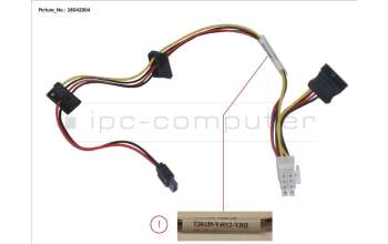 Fujitsu T26139-Y4012-V302 CABLE SATA PWR