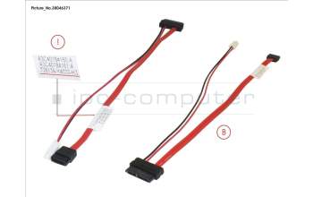 Fujitsu CABLE ODD SATA SL+DAT pour Fujitsu Esprimo Q7010