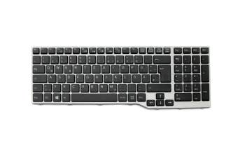 T2E753 Clavier DE (allemand) noir/gris