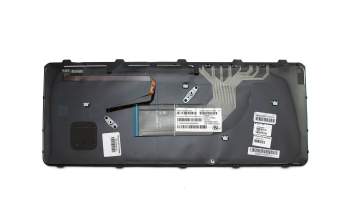 T430G2 Clavier DE (allemand) noir/noir avec rétro-éclairage