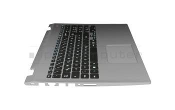 TBM15K36D0-5285 original Chicony clavier incl. topcase DE (allemand) noir/argent