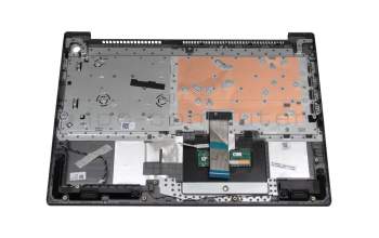 TL81W1 Clavier incl. topcase DE (allemand) gris/argent Empreinte digitale