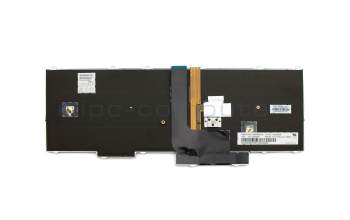 TLTP5B Clavier DE (allemand) noir/noir abattue avec rétro-éclairage et mouse stick