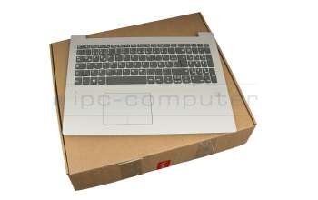 TS2015 Clavier incl. topcase DE (allemand) gris/argent (Fingerprint)