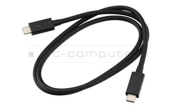 Thunderbolt câble de données / charge noir 0,80m pour LG Gram 17 Ultra (17Z95P)