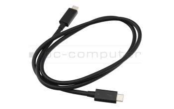 Thunderbolt câble de données / charge noir 0,80m pour LG Gram 17 Ultra (17Z95P)
