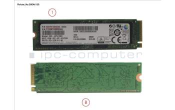 Fujitsu SSD PCIE M.2 2280 128GB pour Fujitsu Esprimo D756
